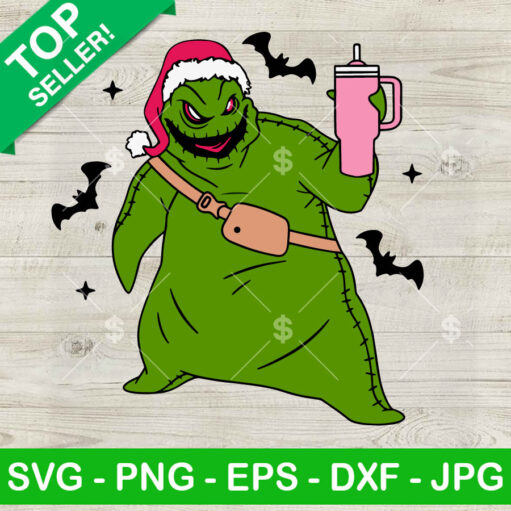 Oogie Boogie Christmas Stanley Tumble Svg