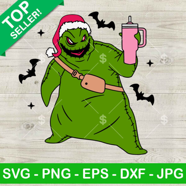Oogie Boogie Christmas Stanley Tumble SVG