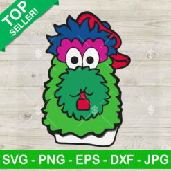 Phillies Phanatic Mascot SVG
