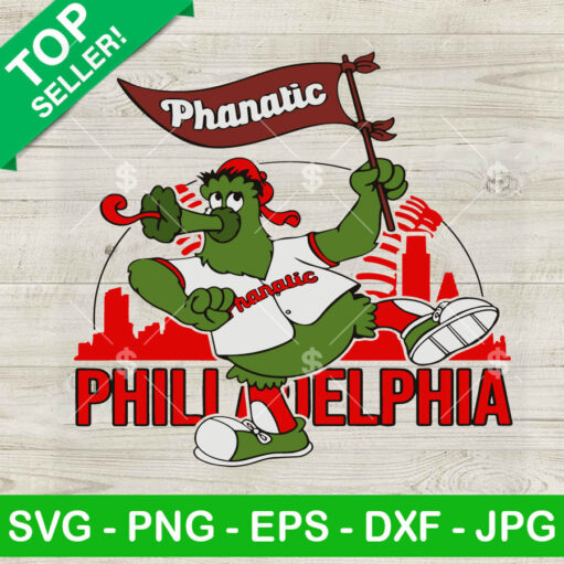 Philadelphia Phillies Phanatic Mascot Svg