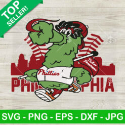 Philadelphia Phillies Phanatic Baseball SVG