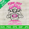 Pink Out Tackle Breast Cancer 49Ers SVG