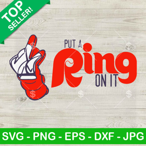 Put A Ring On It Castellanos Ring Svg