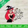 Ariel Princess Halloween Witch SVG