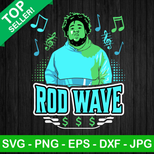 Rod Wave Rapper Poster SVG