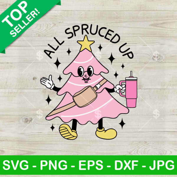 All Spruced Up Christmas Tree SVG