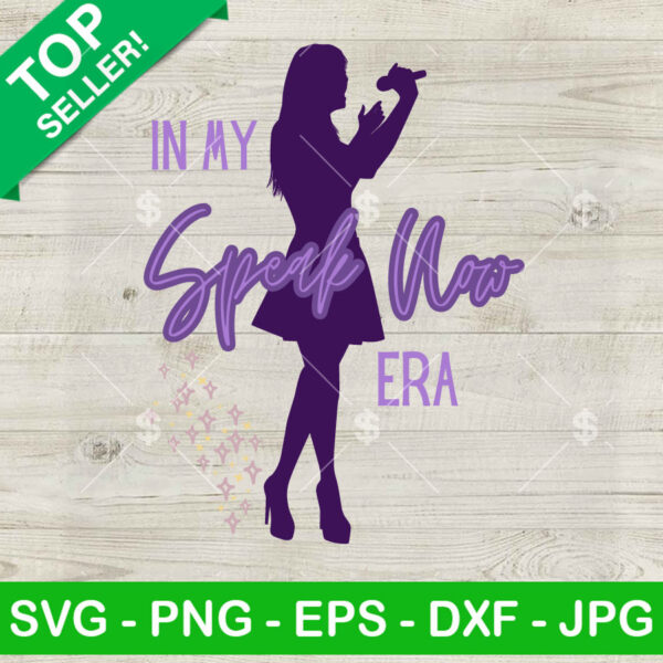 Swiftie In My Speak Now Era SVG