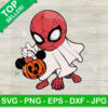 Baby Spiderman Ghost Halloween SVG