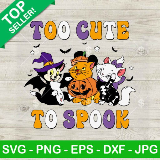 The Aristocats Marie Cat Halloween SVG