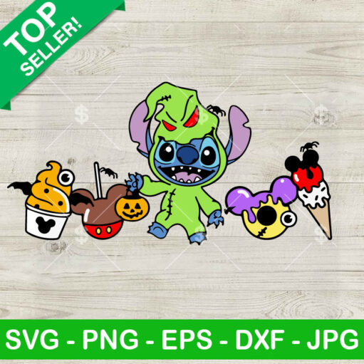 Stitch Oogie Boogie Snacks SVG