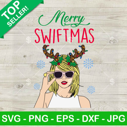 Merry Swiftmas Christmas Svg