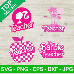 This Barbie Is A Teacher bundle SVG