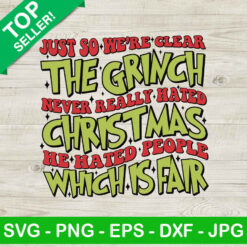 The Grinch Christmas Which Is Fair SVG