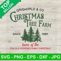Grisworld And Co Christmas Tree Farm SVG