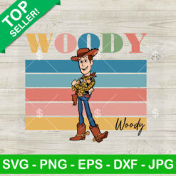 Retro Woody Cowboy SVG, Vintage Woody Toy Story SVG, Woody Cowboy SVG
