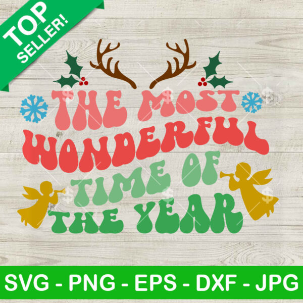 The Most Wonderfull Time Of The Year SVG