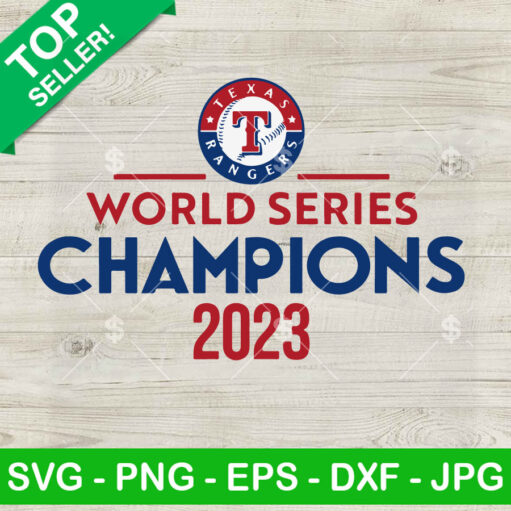 World Series Champions 2023 Svg