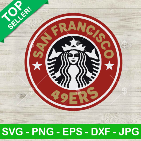San Francisco 49ers Starbuck Logo SVG