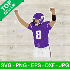 Kirk Cousins Minnesota Vikings SVG