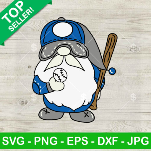 Baseball Gnome SVG