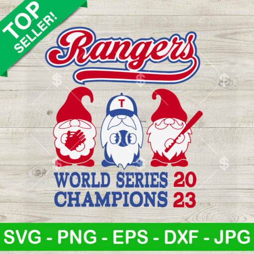 Gnome Rangers World Series Champions 2023 SVG