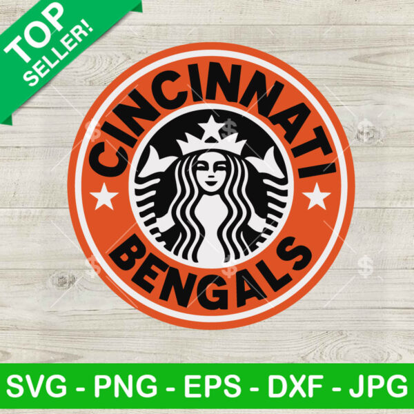 Cincinnati Bengals Starbuck Logo SVG