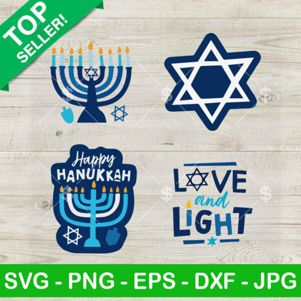 Menorah bundle SVG