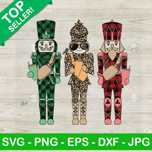 Christmas Nutcrackers Stanley Tumbler Svg