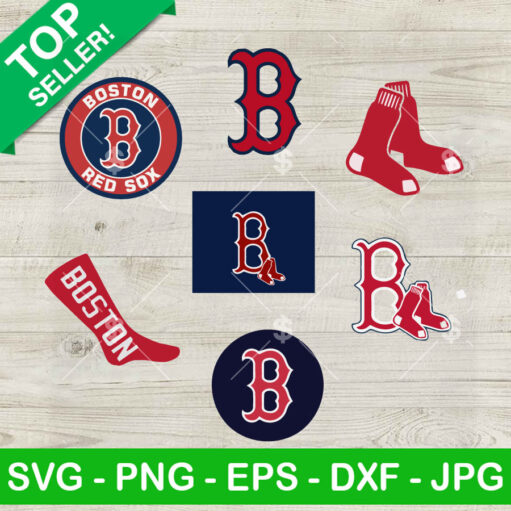 Boston Red Sox SVG Bundle