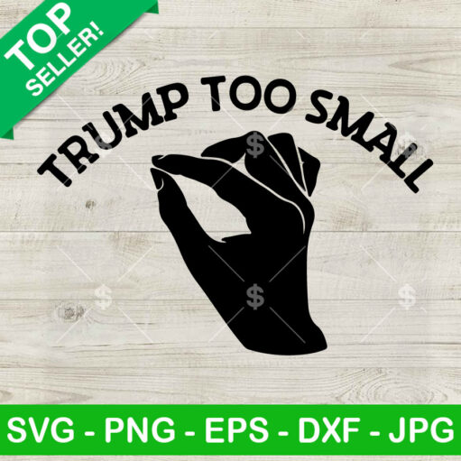 Trump too small SVG