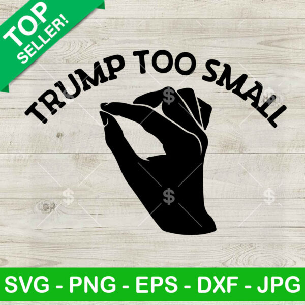 Trump too small SVG