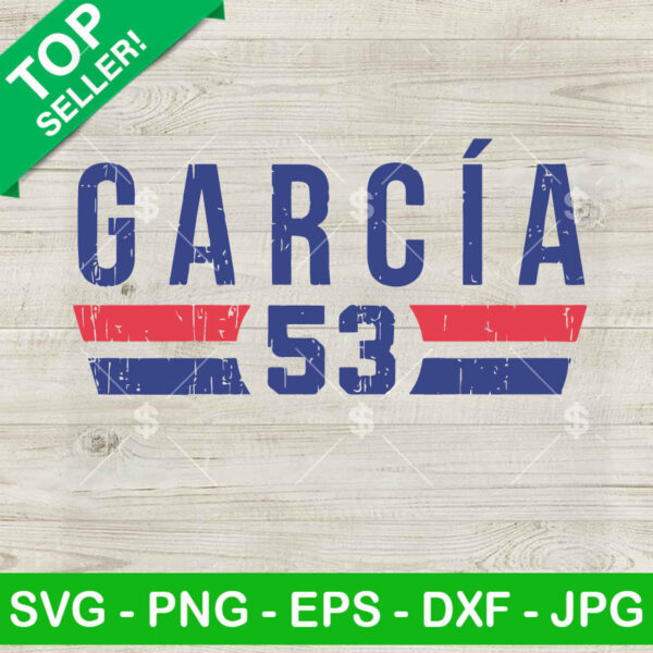 Adolis Garcia 53 Texas Rangers Players SVG