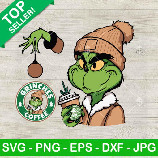 Grinches Starbucks Coffee Svg Bundle