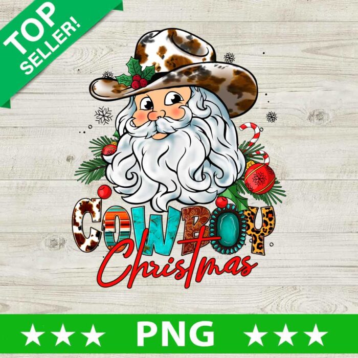Cowboys Santa Claus PNG