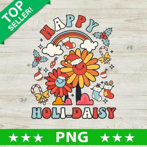 Happy Holidaisy PNG
