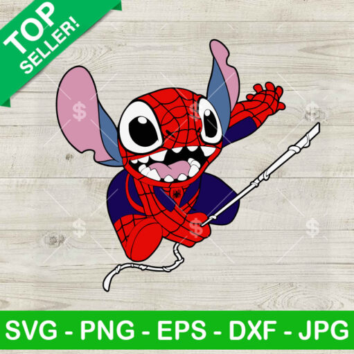 Spiderman Stitch SVG