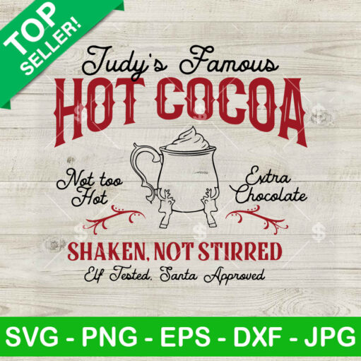 Judy'S Famous Hot Cocoa Svg