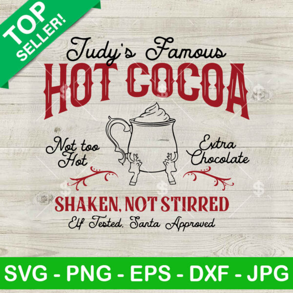 Judy's Famous Hot Cocoa SVG