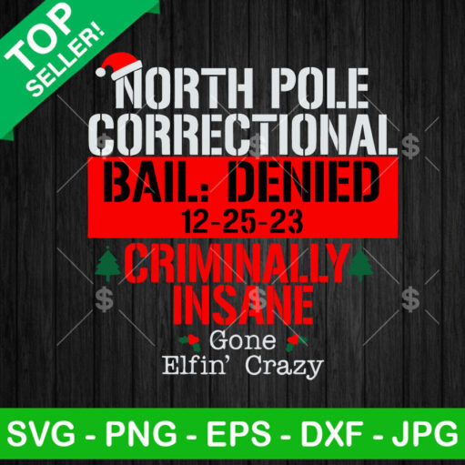 North Pole Correctional SVG PNG