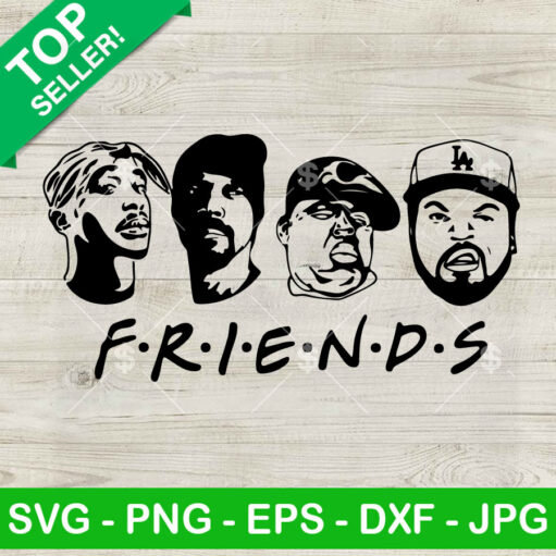 Rapper Friends SVG