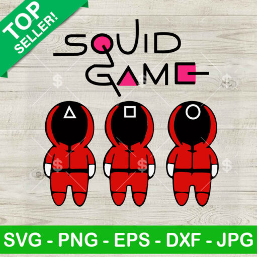 Squid Game Movie Svg