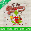 Tis The Season Grinch Texas Ranger Logo SVG