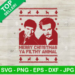 Wet Bandits Home Alone Ugly Sweater SVG