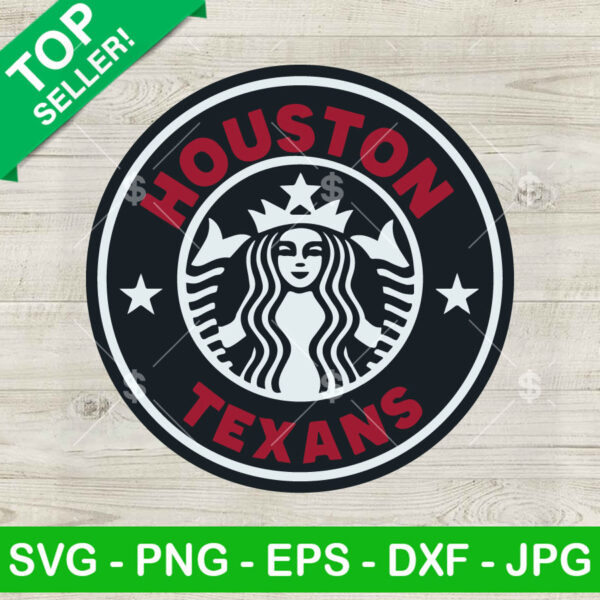 Houston Texans Starbuck sCoffee Logo SVG
