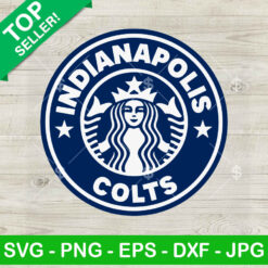 Indianapolis Colts Starbucks Coffee Logo SVG
