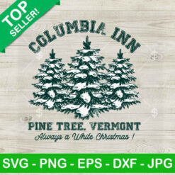 Columbia Inn Pine Tree Vermont SVG