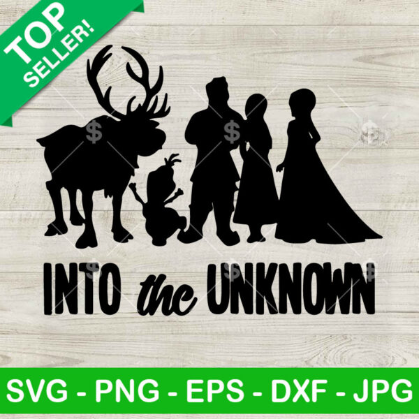 Frozen Into The Unknown SVG