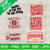 Karma Is The Guy On The Chiefs bundle SVG