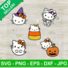 Hello Kitty Halloween Ghost SVG Bundle