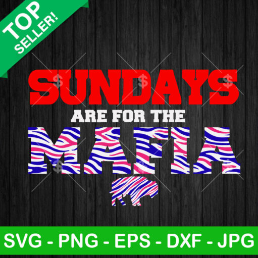 Sundays Are For The Mafia SVG